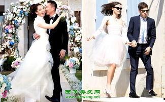 明星结婚当天发型图片,优雅与个性的完美融合