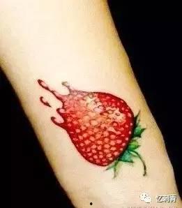 吃瓜网红纹身图案,吃瓜群众的独特印记